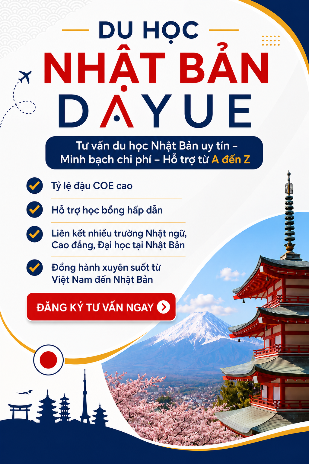 Du học Nhật Bản DAYUE